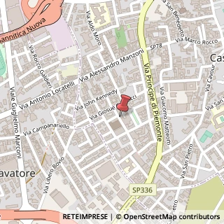 Mappa Via Giulio Pastore,  31, 80026 Casoria, Napoli (Campania)