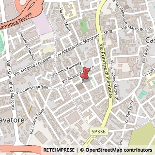 Mappa Via Giulio Pastore, 41, 80026 Casoria, Napoli (Campania)