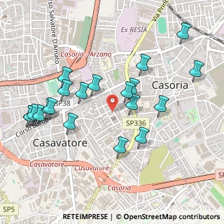 Mappa Via Don Luigi Sturzo, 80026 Casoria NA, Italia (0.567)