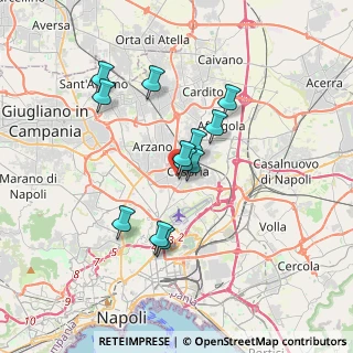 Mappa Via Don Luigi Sturzo, 80026 Casoria NA, Italia (3.08833)