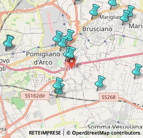 Mappa Via E.A. Mario, 80038 Pomigliano d'Arco NA, Italia (2.60125)