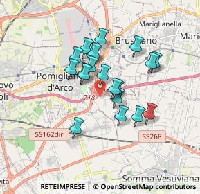 Mappa Via E.A. Mario, 80038 Pomigliano d'Arco NA, Italia (1.4545)