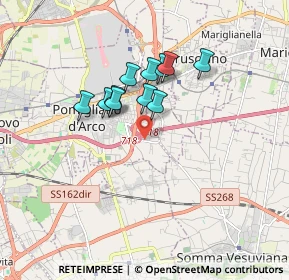 Mappa Via E.A. Mario, 80038 Pomigliano d'Arco NA, Italia (1.40545)