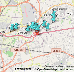 Mappa Via E.A. Mario, 80038 Pomigliano d'Arco NA, Italia (1.53846)