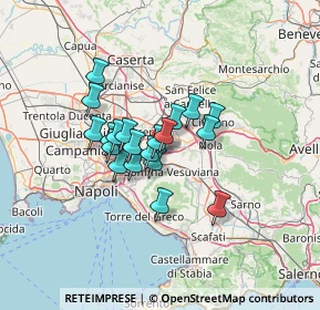 Mappa Via E.A. Mario, 80038 Pomigliano d'Arco NA, Italia (9.7715)