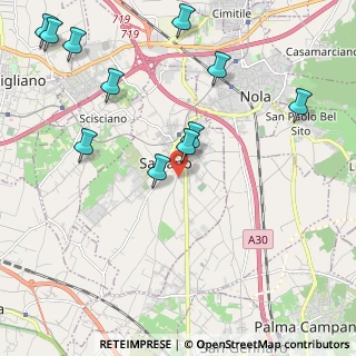 Mappa Strada Provinciale Tappia Giancora in Saviano, 80039 Saviano NA, Italia (2.73909)