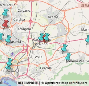 Mappa Via Catullo, 80013 Casalnuovo di Napoli NA, Italia (6.21182)