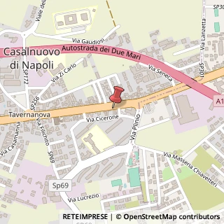 Mappa Via Nazionale delle Puglie, 354, 80013 Casalnuovo di Napoli, Napoli (Campania)