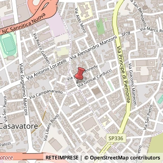 Mappa Via Giosuè Carducci, 80, 80026 Casoria, Napoli (Campania)