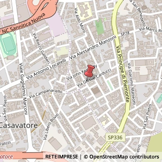 Mappa Via Giosuè Carducci, 101, 80026 Casoria, Napoli (Campania)