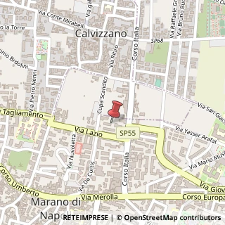 Mappa Corso Italia, 81, 80016 Marano di Napoli, Napoli (Campania)