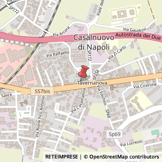 Mappa Via Nazionale delle Puglie, 105, 80026 Casalnuovo di Napoli, Napoli (Campania)
