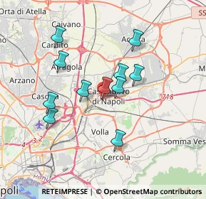 Mappa Via Naz.delle Puglie km 35600, 80013 Casalnuovo di Napoli NA, Italia (3.27636)