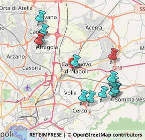 Mappa Via Naz.delle Puglie km 35600, 80013 Casalnuovo di Napoli NA, Italia (4.71286)