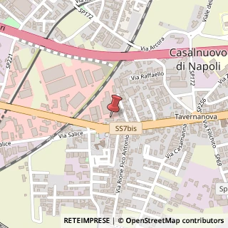 Mappa Via Nazionale delle Puglie, 35,600, 80013 Casalnuovo di Napoli, Napoli (Campania)