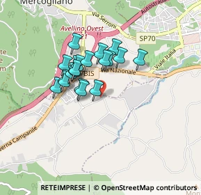 Mappa Via Padule, 83013 Mercogliano AV, Italia (0.697)