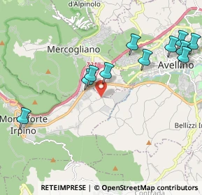 Mappa Via Padule, 83013 Mercogliano AV, Italia (2.655)