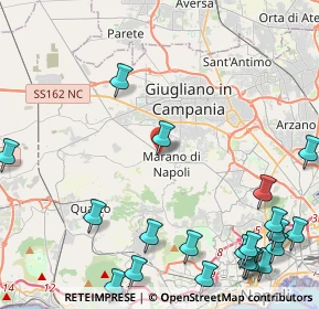 Mappa Via Ticino, 80016 Marano di Napoli NA, Italia (6.8485)