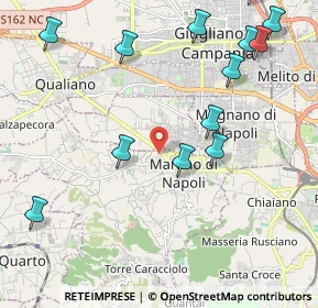 Mappa Via Ticino, 80016 Marano di Napoli NA, Italia (2.96133)