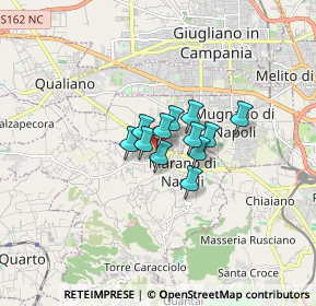 Mappa Via Ticino, 80016 Marano di Napoli NA, Italia (0.87667)