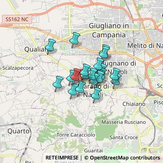 Mappa Via Volturno, 80016 Marano di Napoli NA, Italia (1.137)