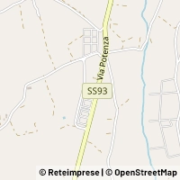 Mapa Rionero in Vulture