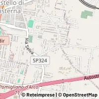 Térkép Castello di Cisterna