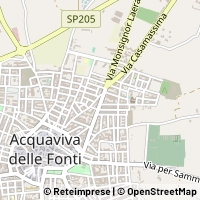 Map Acquaviva delle Fonti