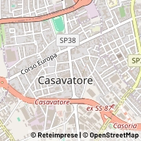 Mapa Casavatore