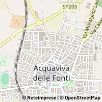 Hartă Acquaviva delle Fonti