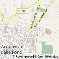 Kartta Acquaviva delle Fonti