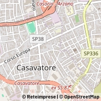 Mapa Casavatore