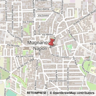 Mappa Via San Lorenzo, 1, 80018 Mugnano di Napoli, Napoli (Campania)