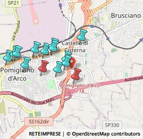 Mappa Via Palme Olaf, 80038 Pomigliano d'Arco NA, Italia (0.95214)