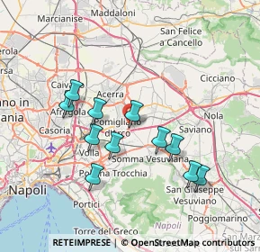 Mappa Via Palme Olaf, 80038 Pomigliano d'Arco NA, Italia (7.12091)
