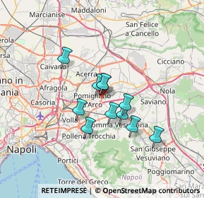 Mappa Via Palme Olaf, 80038 Pomigliano d'Arco NA, Italia (5.16091)