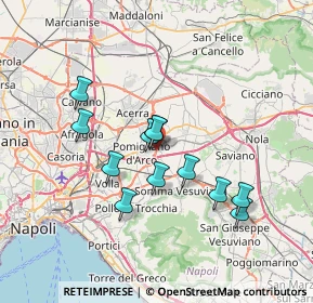 Mappa Via Palme Olaf, 80038 Pomigliano d'Arco NA, Italia (6.43417)