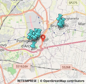 Mappa Via Palme Olaf, 80038 Pomigliano d'Arco NA, Italia (1.36846)