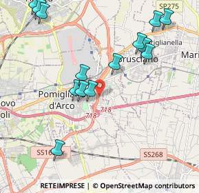 Mappa Via Palme Olaf, 80038 Pomigliano d'Arco NA, Italia (2.48143)