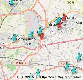 Mappa Via Palme Olaf, 80038 Pomigliano d'Arco NA, Italia (3.02154)