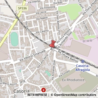Mappa Via Carlo Verre, 70, 80026 Casoria, Napoli (Campania)