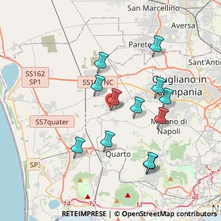 Mappa Via Campana, 80010 Villaricca NA, Italia (3.83833)