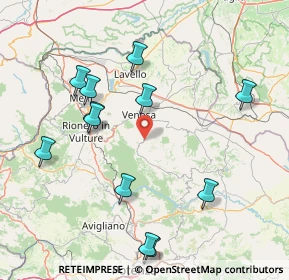 Mappa Largo Caroseno, 85020 Maschito PZ, Italia (18.775)