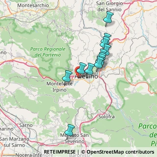 Mappa Via Nazionale Arcella, 83100 Avellino AV, Italia (6.63083)