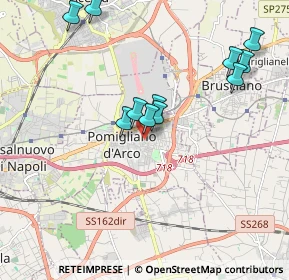 Mappa Via Nicolò Paganini, 80038 Pomigliano d'Arco NA, Italia (2.02818)