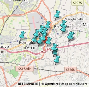 Mappa Via Miccoli, 80038 Pomigliano d'Arco NA, Italia (1.3285)