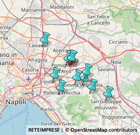 Mappa Via Miccoli, 80038 Pomigliano d'Arco NA, Italia (5.14909)