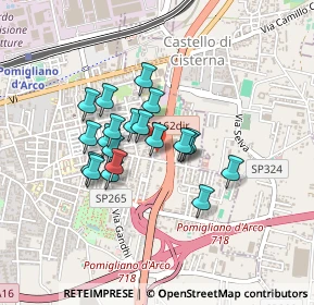 Mappa Via Miccoli, 80038 Pomigliano d'Arco NA, Italia (0.343)