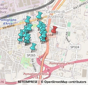 Mappa Via Miccoli, 80038 Pomigliano d'Arco NA, Italia (0.362)