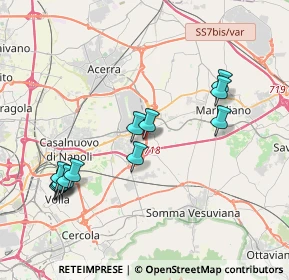 Mappa Via Miccoli, 80038 Pomigliano d'Arco NA, Italia (4.32917)